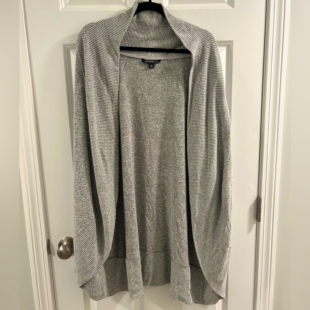 cozy open cardigan